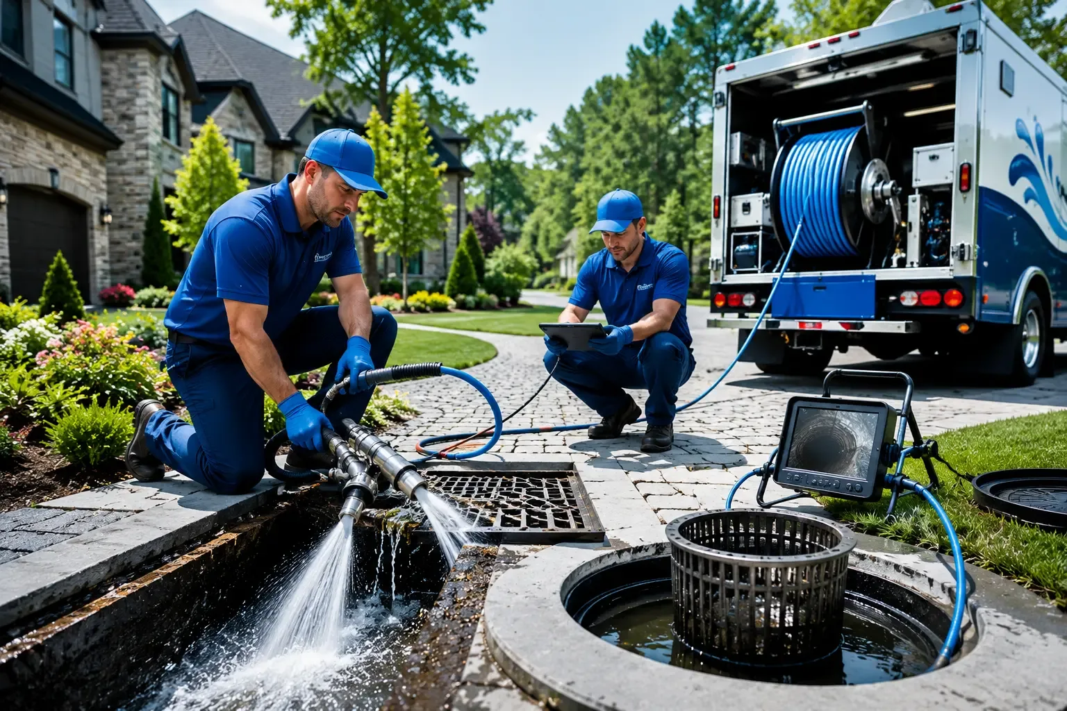 Local outdoor drain cleaning professionals in Palestine, TX