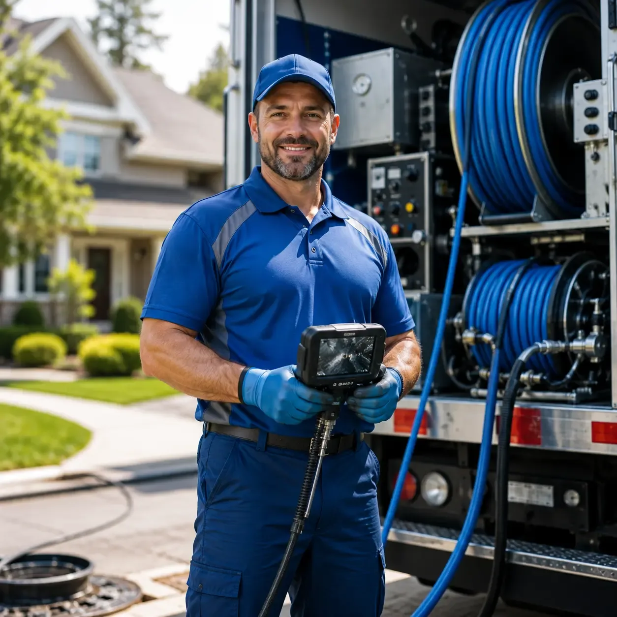 Local outdoor drain cleaning specialists in Palestine, TX